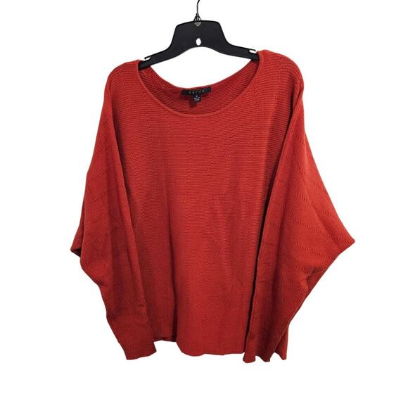 CYRUS Burnt Orange Dolman Sleeve Pullover Sweater Women Size Medium - Picture 4 of 6